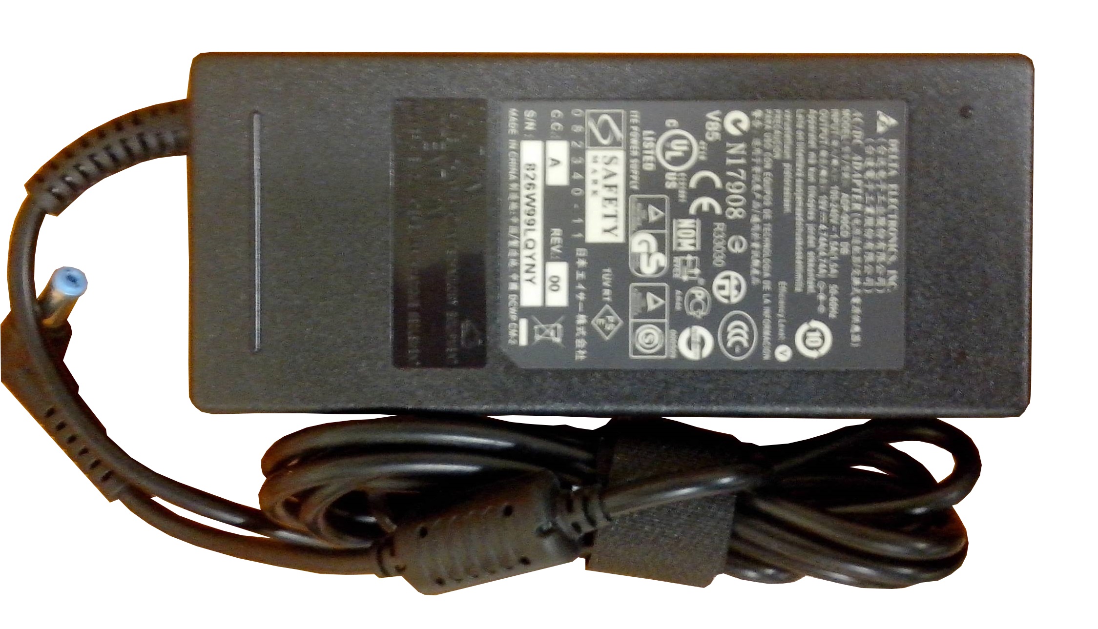     Acer, eMachines, PackardBell 19,5V-4,74A  - 5,5x1,7 mm