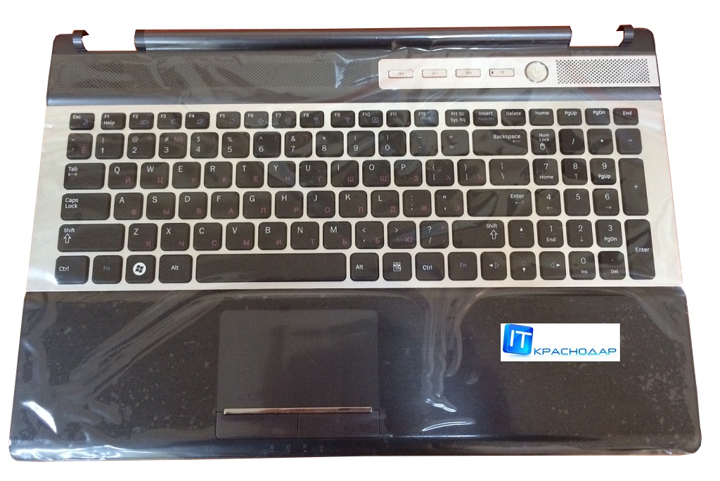 Клавиатура (topcase) для ноутбука Samsung RF510
